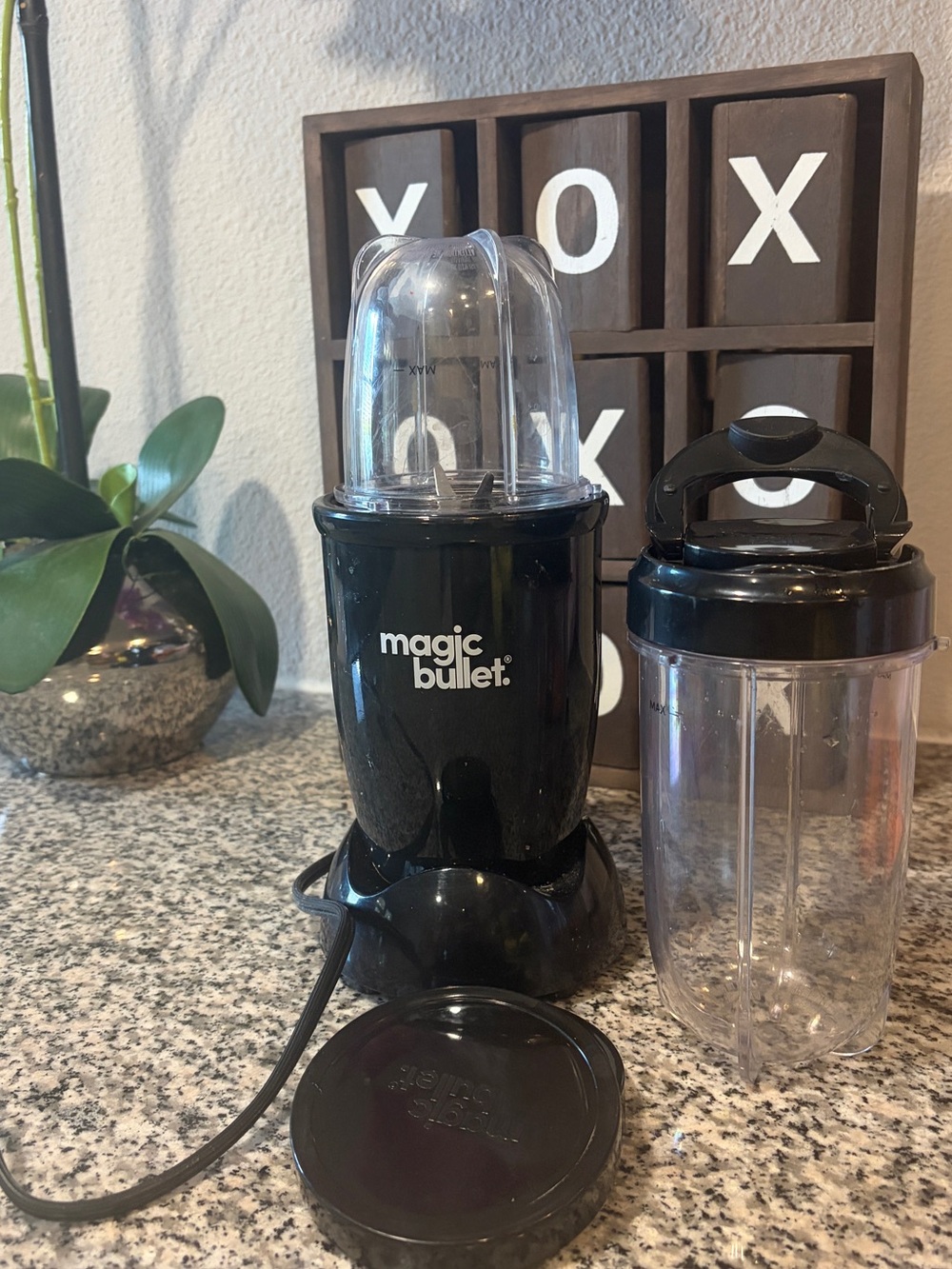 Magic Bullet Black Personal Blender with Cup and Lid